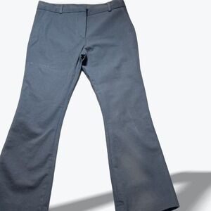 FRAME Le Crop Mini Boot Navy Blue Cropped Flare Trousers Pants Womens Size‎ 2